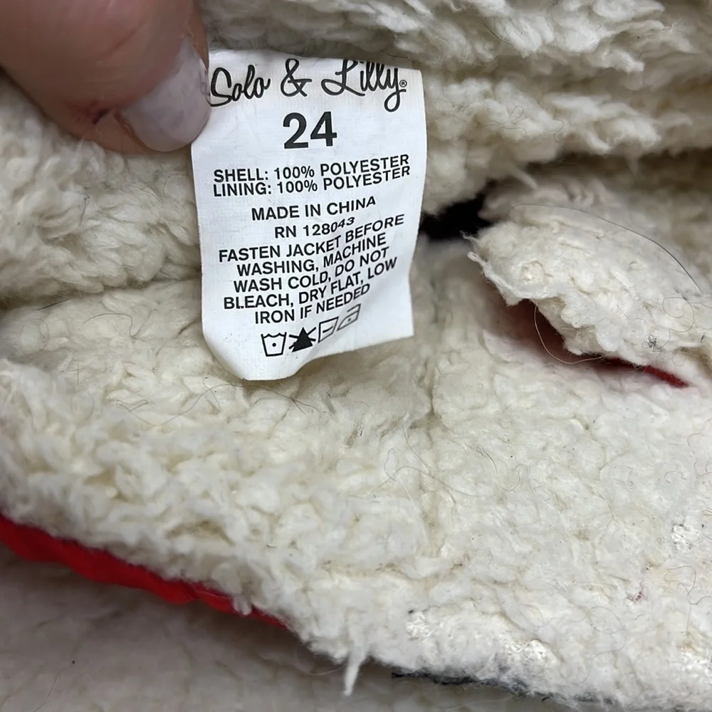 Salo & Lilly K9wear Sz 24 Warm Dog Coat